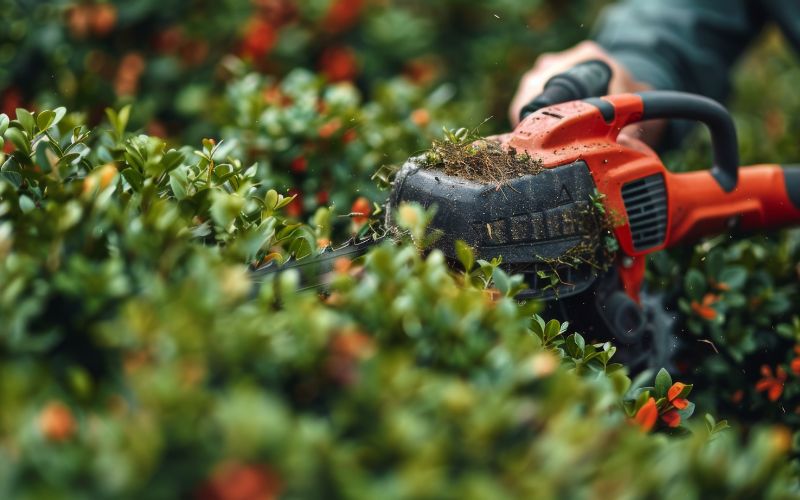 Entretien d’espaces verts près d’Uzès : tonte, taille, arrosage, bêchage...